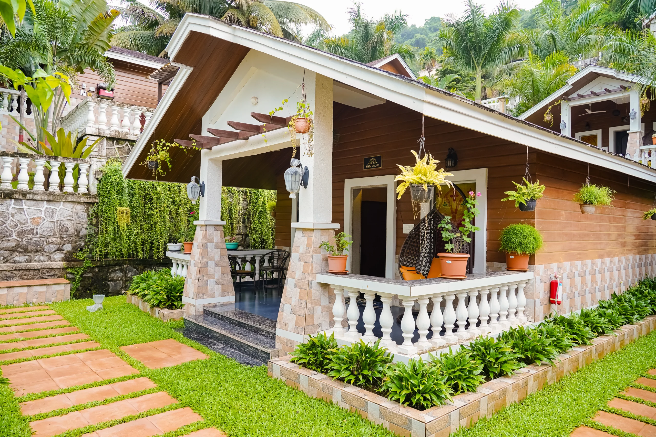 Luxury villa with private pool at Siddhanth Hill Resort